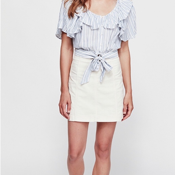 Free People Dresses & Skirts - Free People NWT Cord Mini Skirt
